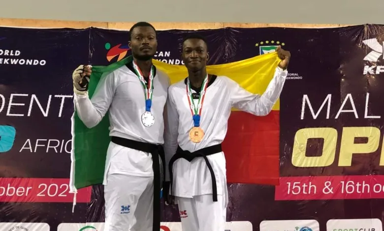 Taekwondo : le Bénin décroche trois médailles à Malabo